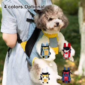 Portable pet bag travel chest backpack cat and dog travel mesh bag