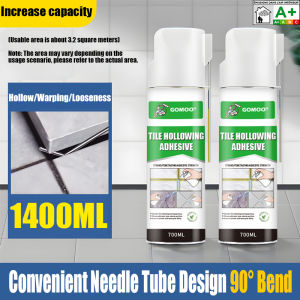 Tile Repair Glue 700ml Waterproof Floor Wall Adhesive Grout Sealant Strong Bonding Hollow Tile Crack Fix