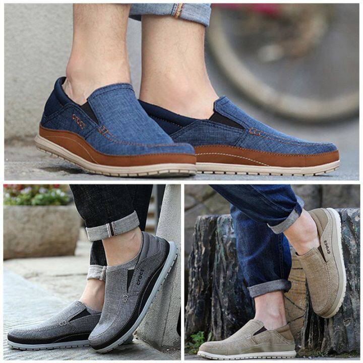 Original crocs men Men's Shoes Espadrilles ready stock [204835] | Lazada