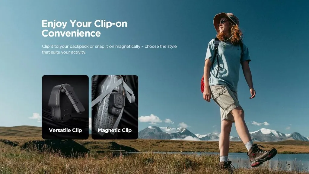 Havit Hakii Boulder Clip-On Portable Bluetooth Speaker description image 4