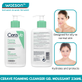 WATSON CeraVe Foaming Cleanser For Normal To Oily Skin For Face & Body 236ml, Deeply Cleanse and Refresh Your Skin. 