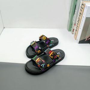 JANITRA OFFICIAL SHOP || LEVINA Sandal Wanita Platform Ban Dua Gesper Tali Hitam Coklat Size 36 -41