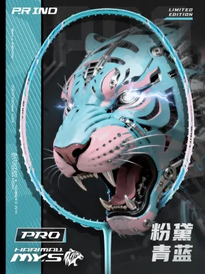 ￼P.R IND HARIMAU PRO BLUE MALAYSIA LIMITED BADMINTON RACKET | PRO (Racketuncle)