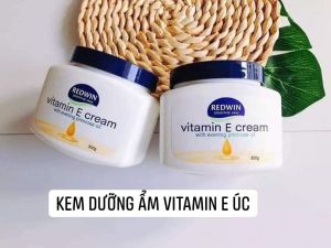 Kem Dưỡng Da Vitamin E Redwin Úc Và Tinh Dầu Hoa Anh Thảo Giúp Da Mềm Mịn Sáng Bóng Căng Mịn Cho Mọi Lứa Tuổi