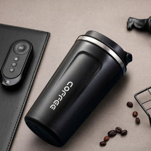 380ml/510ml 5-Color Coffee Cup Vacuum Stainless Steel Insulated Coffee Cup With Leakproof Cover
