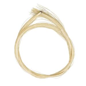 Universal Violin Bow Horsehair Replacement Natural Color Violin Bow Hair Mongolian Horse Hair for Violin Viola Cello