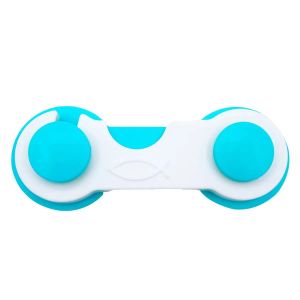 !!ใหม่!! ที่ล็อคตู้และลิ้นชัก  ตัวล็อคตู้ ใช้ล็อคตู้เย็นได้ สายล็อคสไตล์เข็มขัด อุปกรณ์ป้องกันเปิดลิ้นชัก (S011)