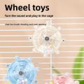 Ti Ti Parrot Bird Ring Toy for lovebird Solid Wood Educational Bird Supplies Intelligence Training Interactive Parrot Toys Bird. 