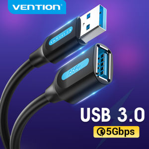 COD Vention USB 3.0/2.0 Extension Cable USB Male to Female Extension Wire USB 3.0/2.0 Fast Data transfer Cable for Computer U Disk PC Mouse Hard drive Game handle USB 2.0 Extension Cable Black Transfer Lead for Playstation Flash Drive