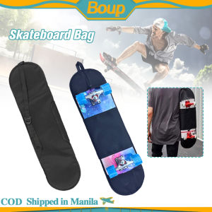 85*20cm Skateboard Bag Black Portable Longboard Carry Bag Professional Skateboard Backpack