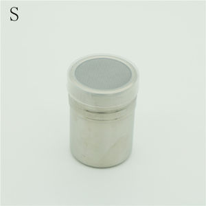 baoda Christmas Gift Stainless Steel Chocolate Shaker Icing Sugar Powder Cocoa Flour Coffee Sifter