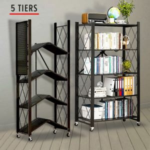 3/4/5 Tier Heavy Duty Foldable Storage Rack (Max 150kg load)