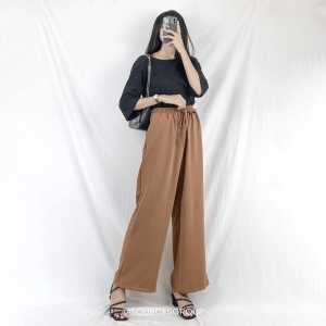 CELANA KULOT BAHAN CRINKLE PREMIUM // CELANA KULOT KEKINIAN DAN TERBARU