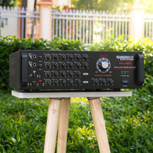 Amply karaoke gia đình Nanomax Pro-008 12 sò tích hợp bluetooth.