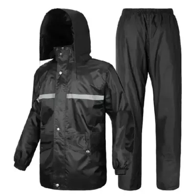 Arrow Motorcycle Riding Adults Raincoat Waterproof Jacket Motorcycle Raincoat Breathable Reflective Raincoat Raincoat Cloth+Pants