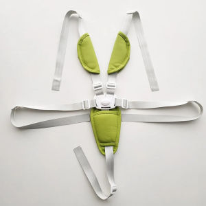 PU leather safety belt for baby pram dinner chair crotch shoulder protector baby chair stroller seat belt bebe accessories