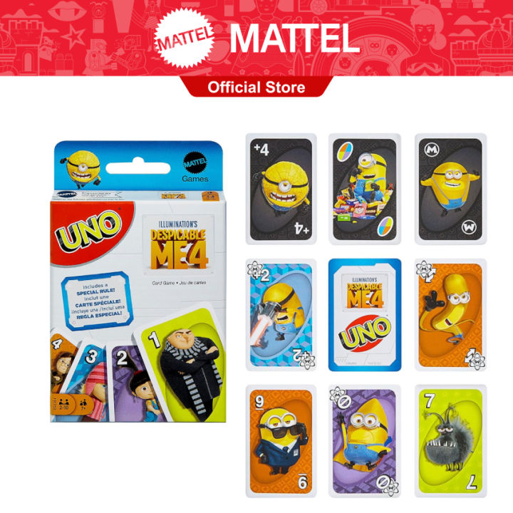 UNO Despicable Me Card Game for Kids, Adults Family with