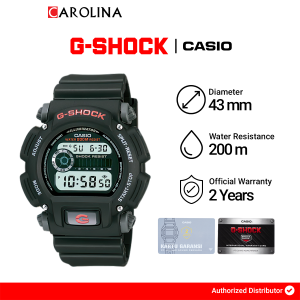 Jam Tangan Pria Casio G-Shock DW-9052-1V Digital Black Dial  Resin Band