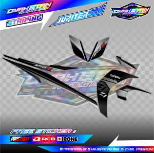 STRIPING VARIASI YAMAHA JUPITER Z1 / STICKER LIST MOTOR YAMAHA JUPITER Z1