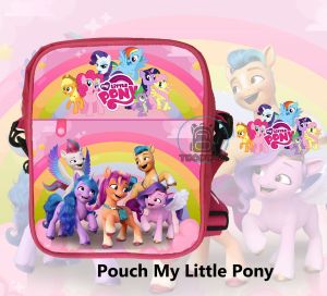Tas Selempang Bahu Pouch kecil  My Little Pony unicorn untuk Anak Tocotaz