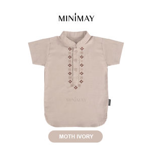 MINIMAY Koko Anak Kemeja Kurta Laki Laki Cowo 1 2 3 4 5 6 7 Tahun Raya Series Kareem