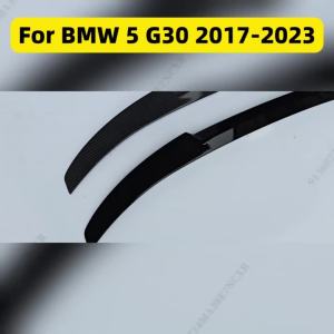 kkmf Sport M4 M5 MP PSM Style Rear Trunk Spoiler Wing For BMW 5 Series G30 2017-2023 Tail Air Deflector Tuning Accessories 9T1N6