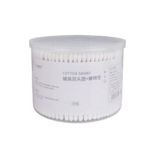 ⚡ส่งเร็ว⚡สำลีก้านทำความสะอาดหู ไม้หมุนหู สำลีไม้ สำลีก้าน คอตตอนบัด 2 ด้าม Cotton buds ปั่นหู เช็ดแผล 500 ชิ้น/กระปุก