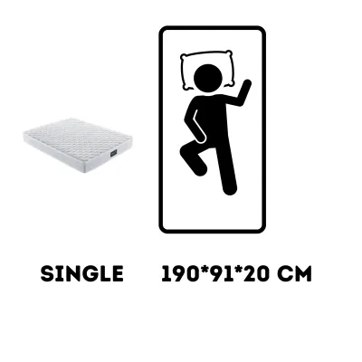[Same day delivery]Sleeplab Essential / Spring mattress/queen/single/8 inch/20cm thick