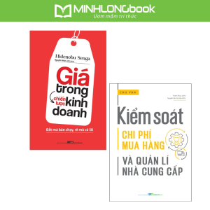 Sách: Combo Kiểm Soát Chi Phí Mua Hàng + Giá Trong Chiến Lược Kinh Doanh