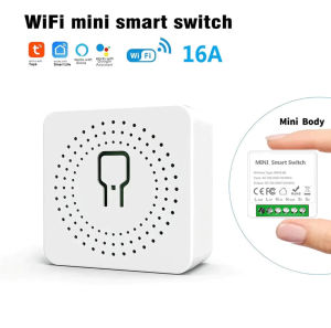(HD1)16AWiFiDIY 2TuyaAlexa、Home  Suis Wifi16A 2-hala DIY Serasi dengan Tuya Kawalan Jauh Pemasa Relay Automasi untuk Kehidupan Pintar Serasi dengan Alexa dan Home