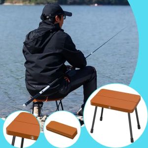 YINGXING Aluminum Alloy Folding Chair Wear-resistant Strong Load-bearing Foldable  Stool Portable Sturdy Fishing Stool Outdoor Gardening