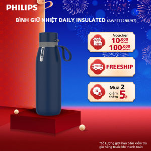 Bình giữ nhiệt Daily Insulated Philips AWP2772NB/97 - màu xanh