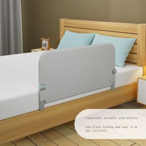 Bed Fence Baby Guardrail Baby Anti-falling Bedside Baffle Travel Folding Convenient Guardrail One Side