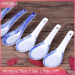 [COD] CHYIN 1pcs Spoon China Soup Spoon Stir Soup Spoons for Soup And Rice Kitchen