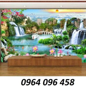 Tranh gạch 3d tranh phong cảnh - MN98
