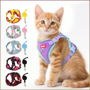 Chest Strap Four-point Adjustment Anti-breakaway Dog Leash Breathable High Value Safety Puppy
