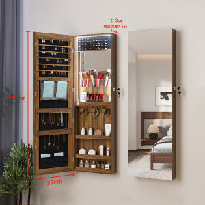Dressing Mirror With Stand Dressing Mirror Full Body Mirror Wall Mount Mirror With Rack Wall Mirror Full Length Mirror With Storage Internet Celebrity Smart Dressing Mirror Full-Length Mirror Wall Storage 镜子全身
