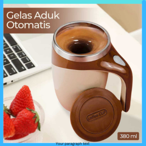 COD Ditim Gelas Aduk Otomatis Automatic Self Stirring Cup 380ml DTM-630 / XR 2022 / gelas aduk otomatis untuk kopi teh susu charger sendiri stainless aesthetic bartender / gelas minum aduk otomatis terbaik murah multifungsi viral