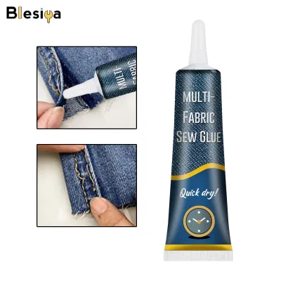Blesiya Keo Vải 50Ml Keo Khâu Nhiệt Hạch Liên Kết Nhanh Có Thể Giặt Được Cho Quần Áo Lụa