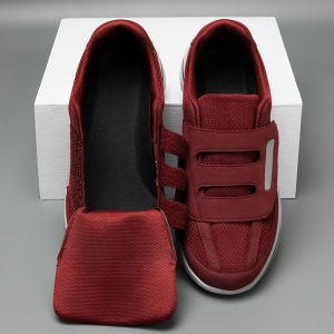 Eshi cực rộng ngón chân Giày đi bộ người đàn ông của bệnh tiểu đường giày cho chỉnh hình bàn chân rộng sưng có thể điều chỉnh Giày đi bộ người già BigFoot xương cỡ lớn 45 46 47 48