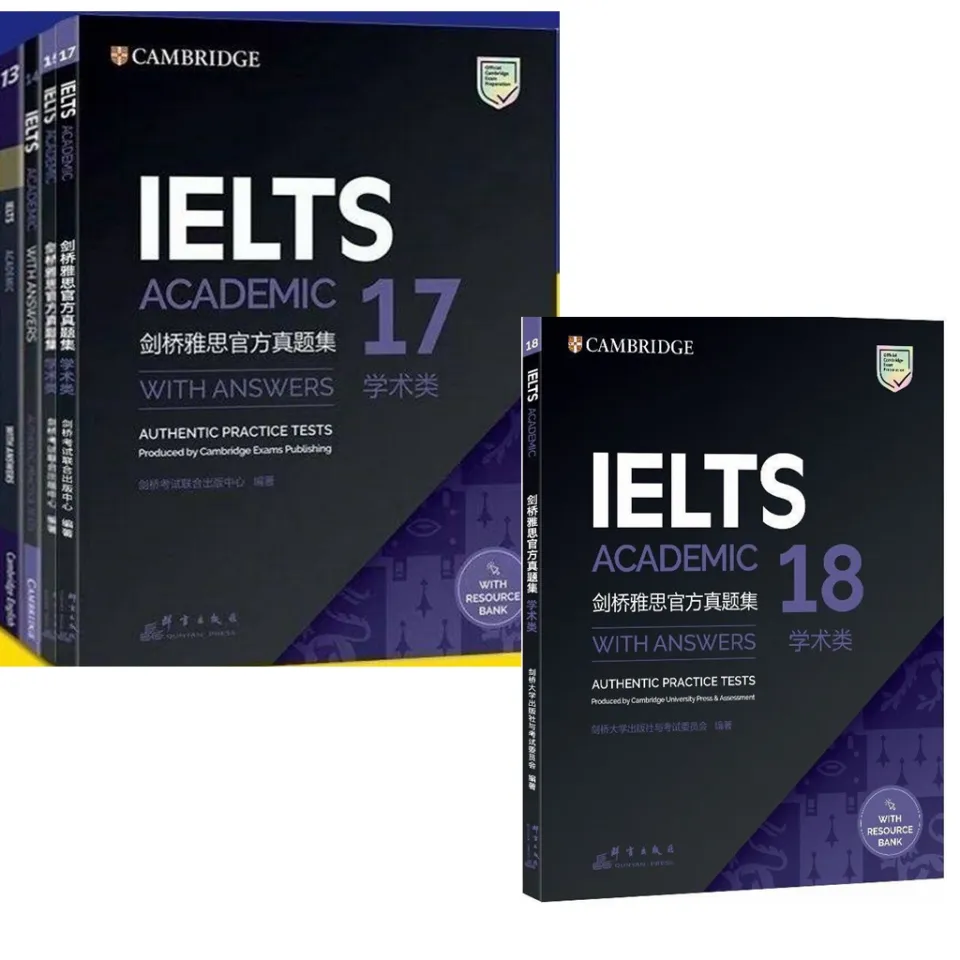 Cambridge IELTS Academic with Answer and Audio 4-18 | Lazada