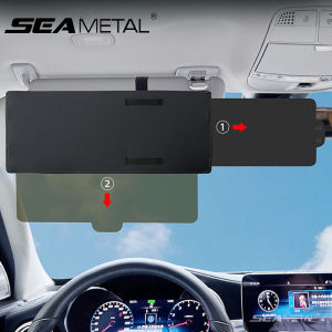 SEAMETAL Car Sun Visor Extender Anti-Glare Sun Blocker UV Rays Blocker Adjustable For Cars SUVs Trucks Interior Accessories