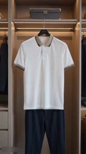 P11 – Áo Thun Polo Phối Cổ Basic Trơn Nam Contrast Collar Polo Collection – Lịch Lãm & Basic