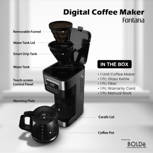 Bolde Coffee Maker Digital Fontana - Kapasitas 15 Ltr