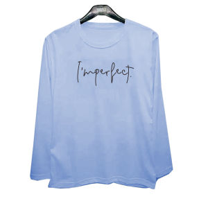 Kaos Tangan Panjang Muslimah Jumbo Imperfect 6XL 5XL 4XL 3XL XXL XL L LD 150 140 130 120