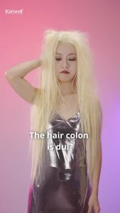 Karseell 3.38floz 100ml Purple Hair Mask Professional Neutralizes Brass & Yellow Tones For Blonde Silver Gray Highlighted Hair