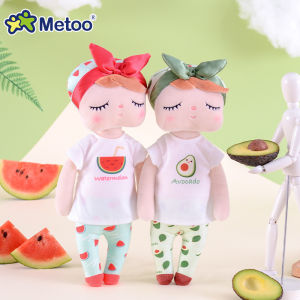 New Soft Metoo Fruit Angela Doll Stuffed Toys Plush Watermelon Fresh Cute Kawaii Kids Gift Metoo Dolls for Girls2026