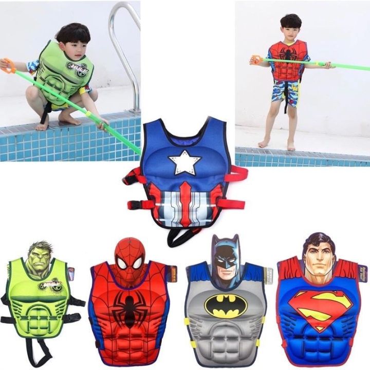 [Local Stock]New children's life jackets water buoyancy drifting vest ...