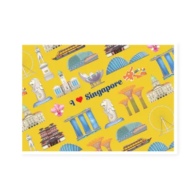 Loka Made Singapore Series Postcard