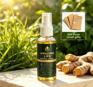 Amazing Life Herbal Spray 60ml Fortified With Organic Natural Curcumin Extract